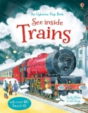 Usborne See Inside Trains (Hardback Book)